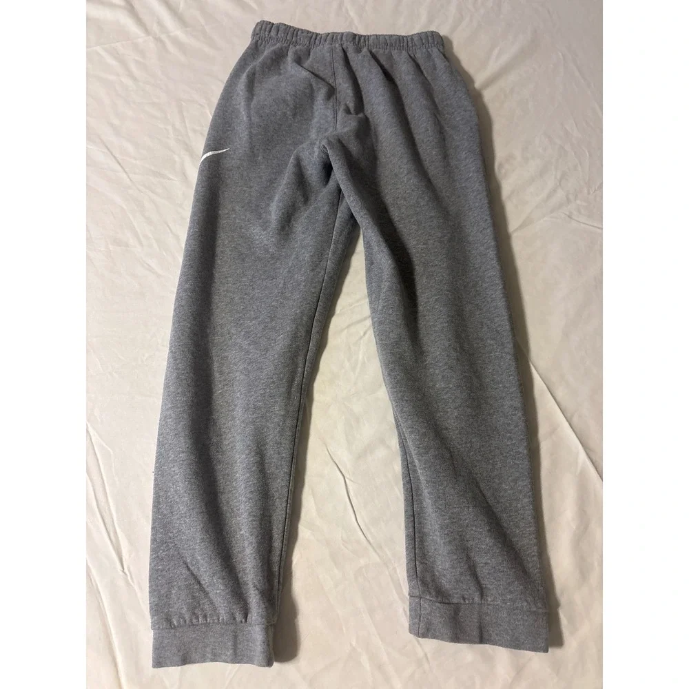 Nike Sweatpants Kids Large‎ Gray Excellent Futura Logo Fleece Joggers